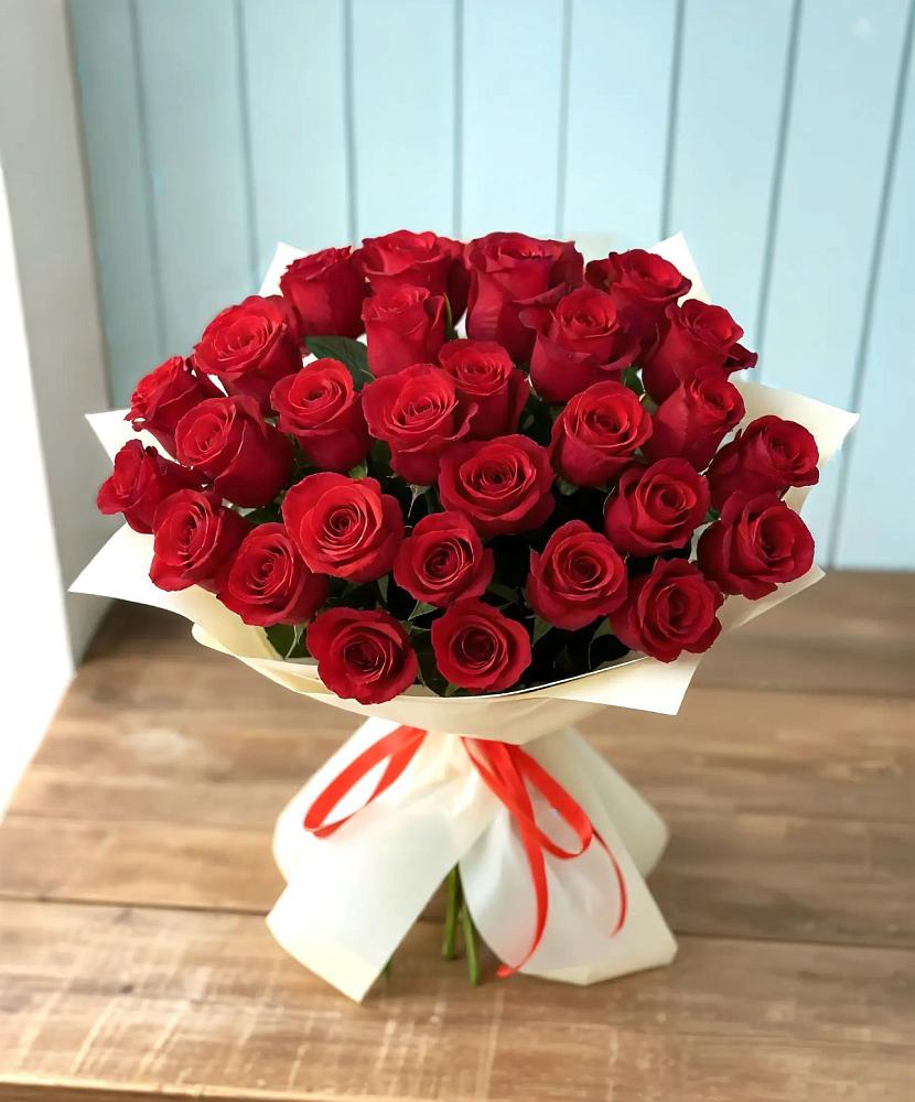 Букет 29 Красных роз в Партизан