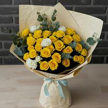 Букет цветов из:  Розы в Партизан