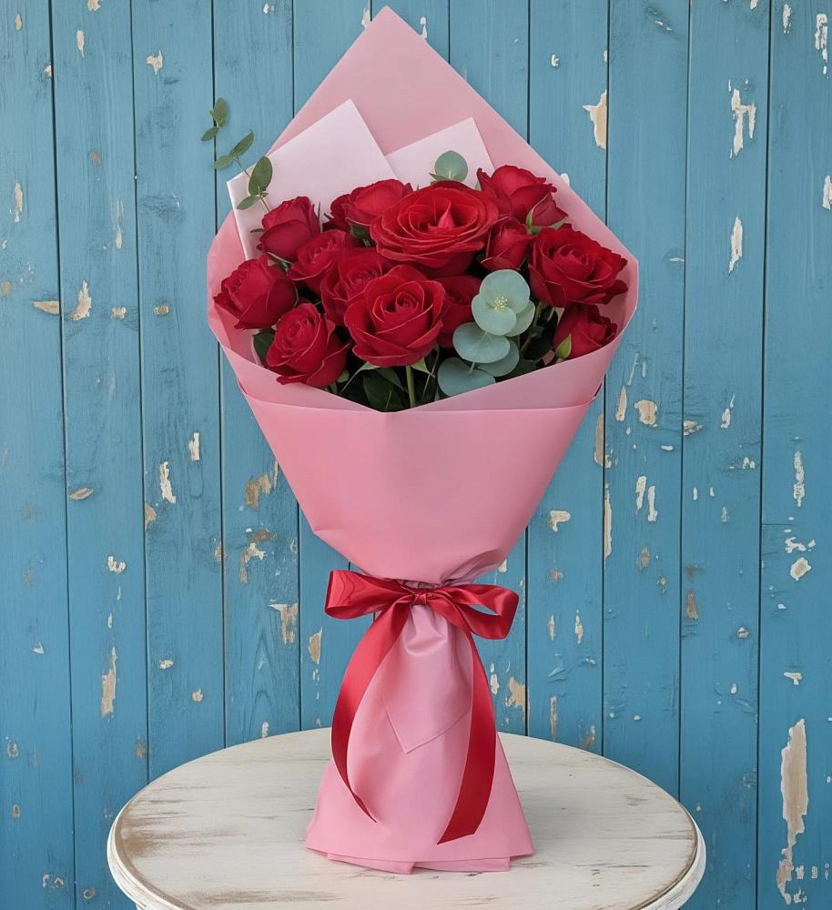 Букет цветов из: Розы в Партизан