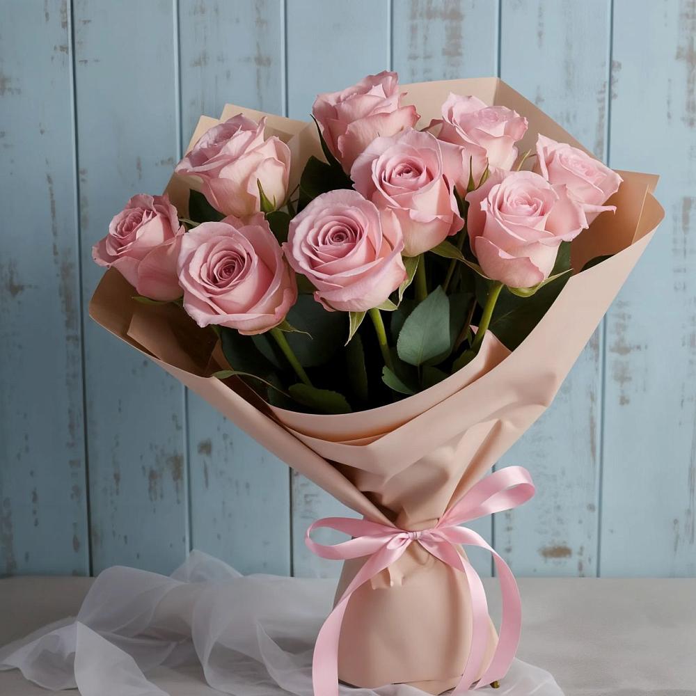 Букет цветов из: Розы в Партизан