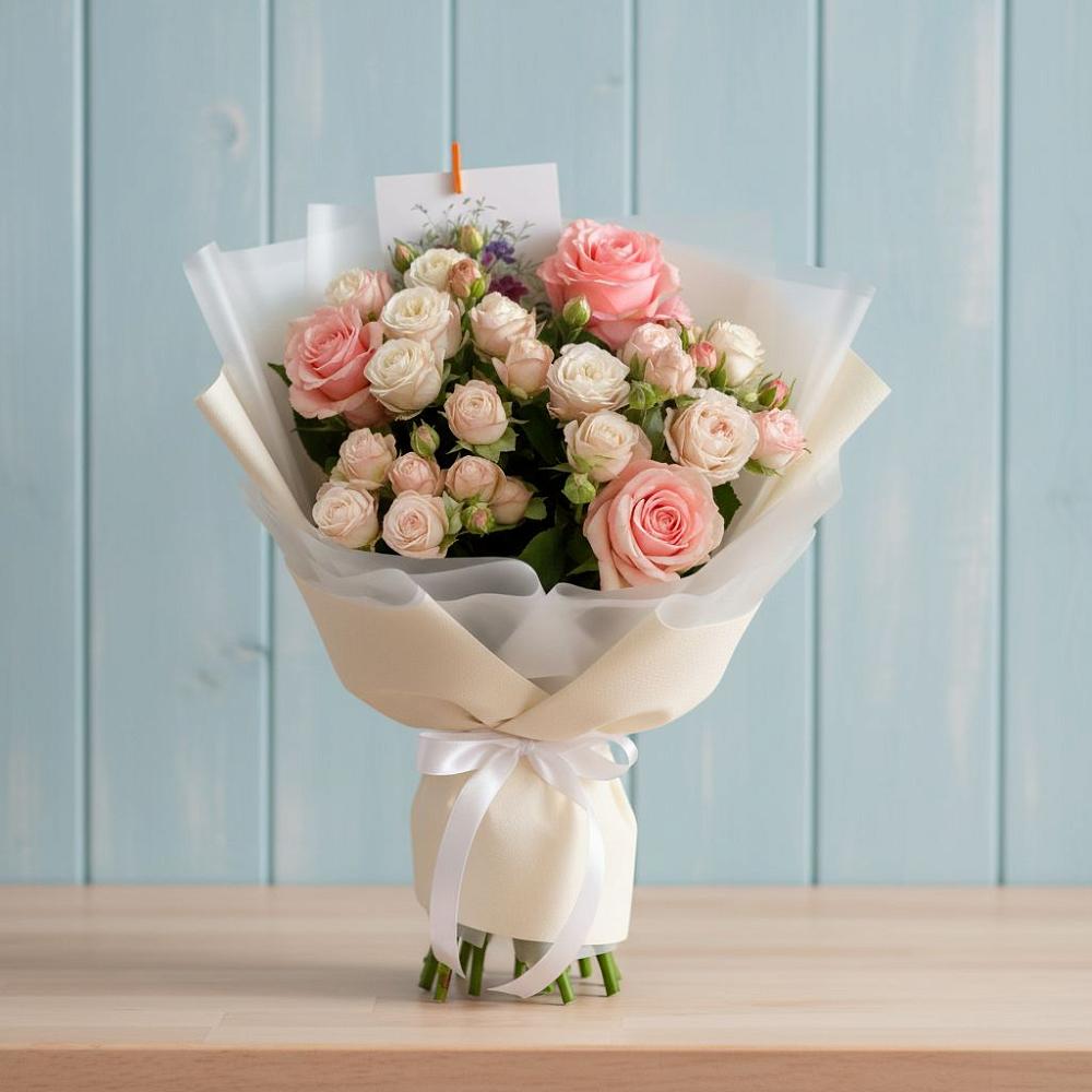 Букет цветов из: Розы в Партизан