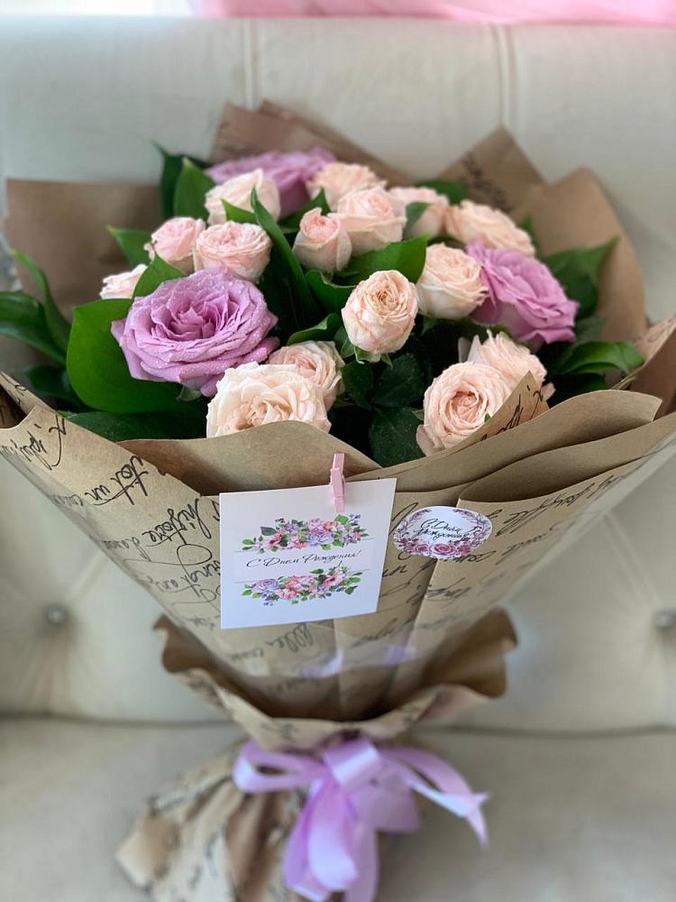 Букет цветов из: Розы в Партизан