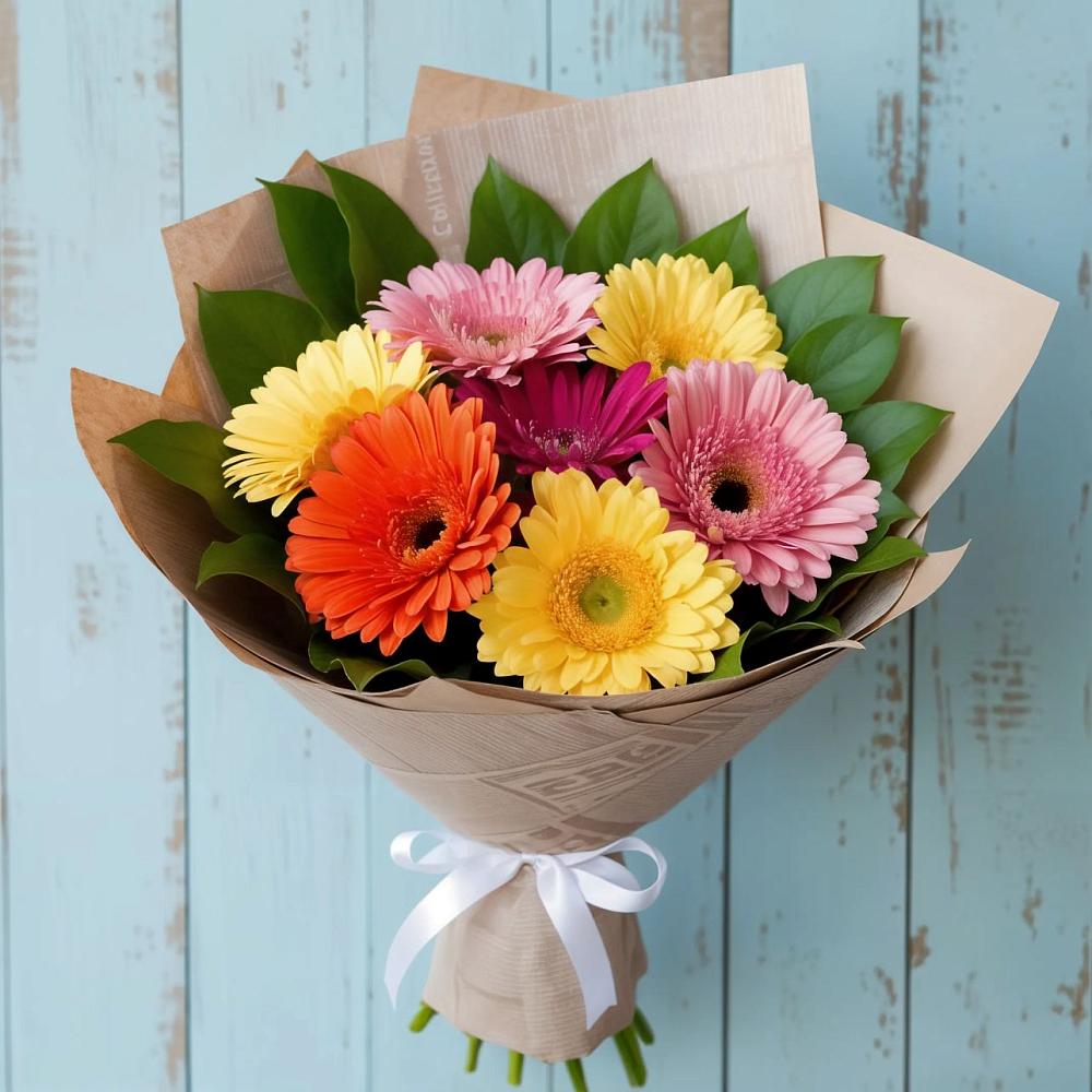 Букет цветов из: Герберы в Партизан