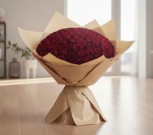 Букет 101 Красная роза в Партизан