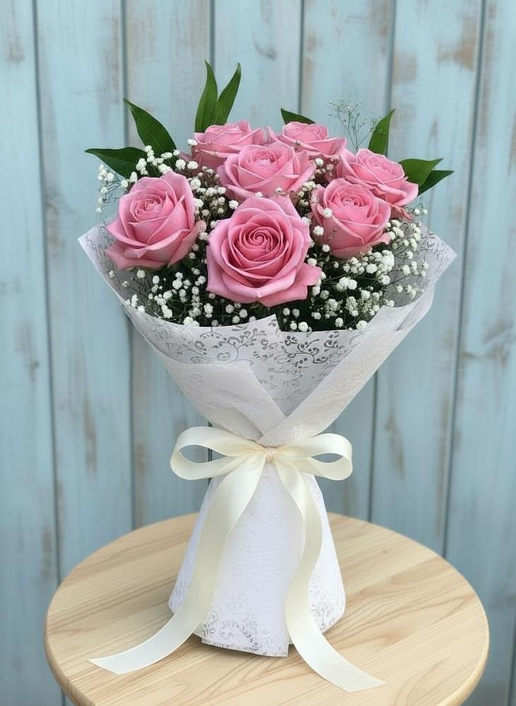 Букет цветов из: Розы в Партизан