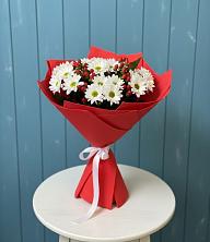 Букет цветов из:  Хризантемы в Партизан