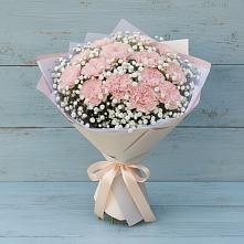 Букет цветов из:  Гвоздики в Партизан