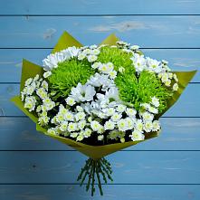 Букет цветов из:  Хризантемы в Партизан