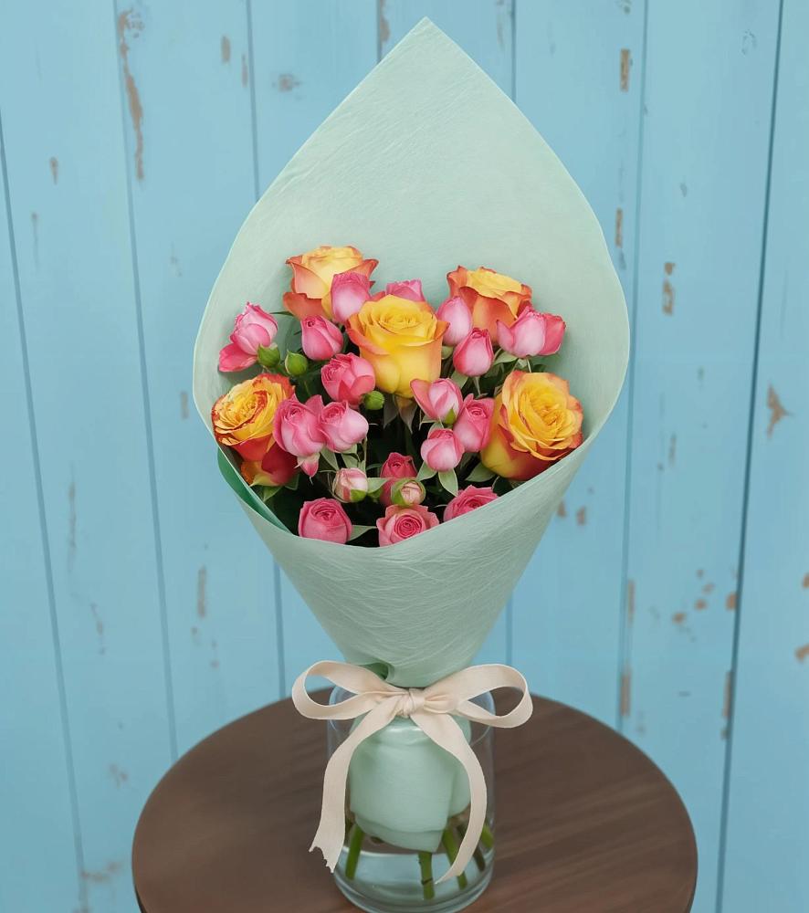 Букет цветов из: Розы в Партизан