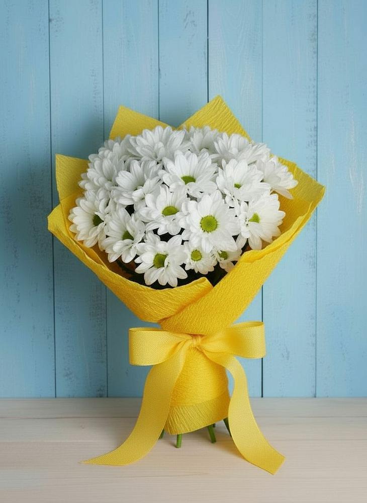 Букет цветов из: Хризантемы в Партизан