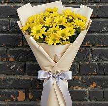 Букет цветов из:  Хризантемы в Партизан