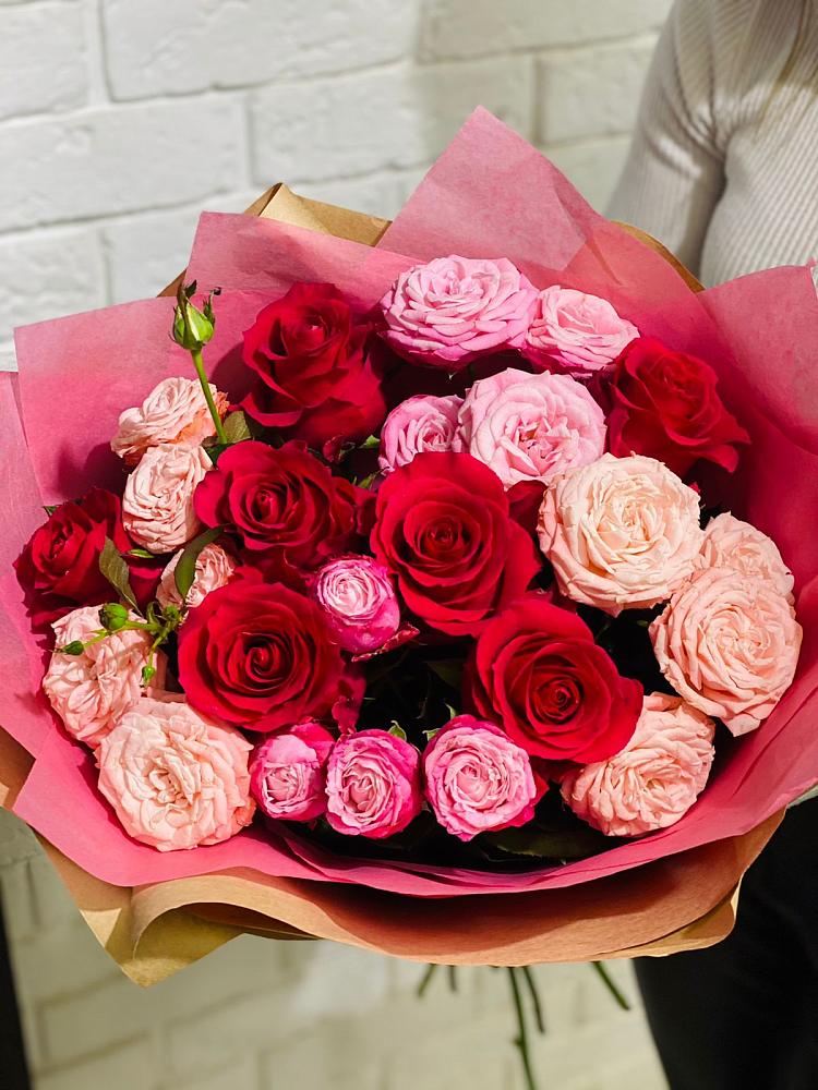 Букет цветов из: Розы в Партизан