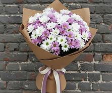 Букет цветов из:  Хризантемы в Партизан