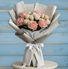Букет цветов из:  Розы #REPLACE_PRED# Партизан