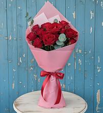 Букет цветов из:  Розы в Партизан