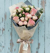 Букет цветов из:  Розы в Партизан