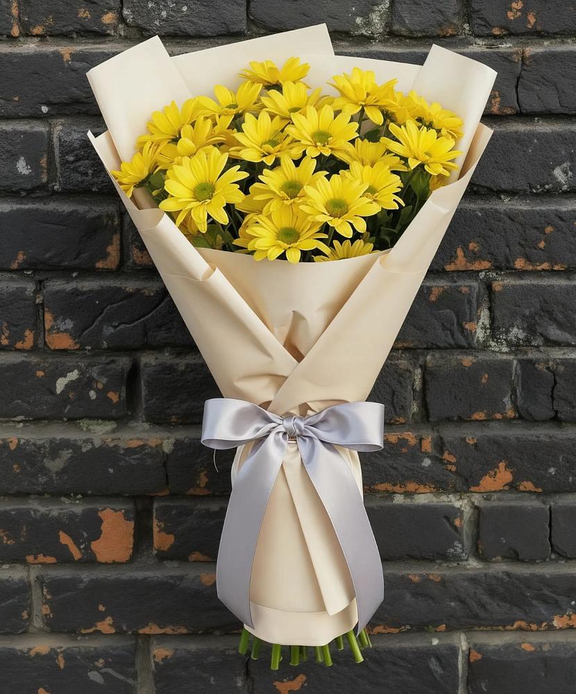 Букет цветов из: Хризантемы в Партизан