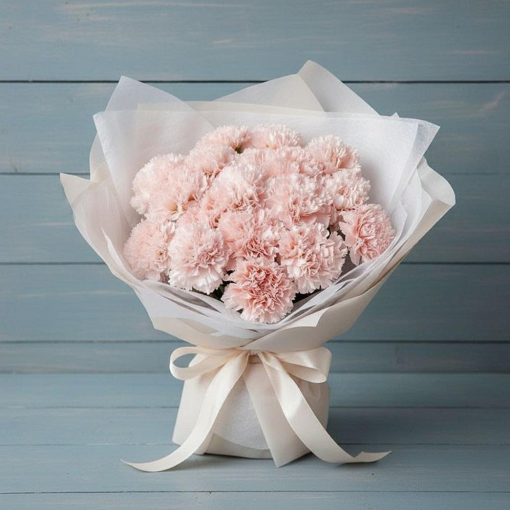 Букет цветов из: Гвоздики в Партизан